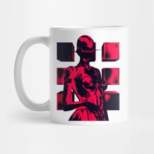 Pixel Cyborg 03 Mug